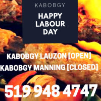 Kabobgy menu