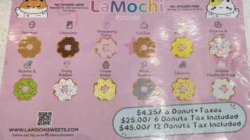 Lamochi Donuts Sweets inside