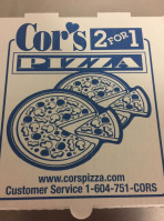 Cor's 2 For 1 Pizza food