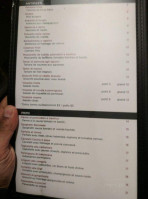 La bella Italiana menu