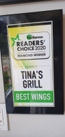 Tina’s Grill food