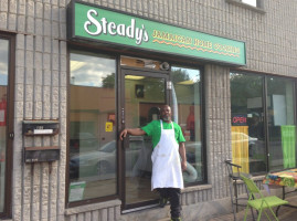 Steady's Jamaican Home Cooking outside