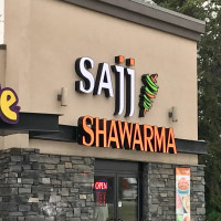 Sajj Shawarma food