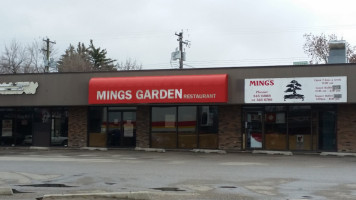 Mings Garden Chinese menu