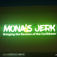 Mona’s Jerk outside