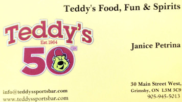 Teddy's Food Fun & Spirits food