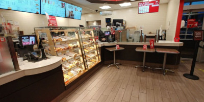 Tim Hortons inside