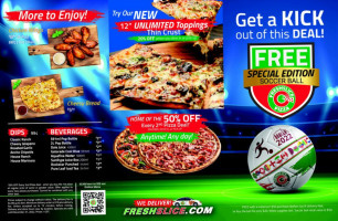 Freshslice Pizza food