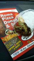 Roma Pizza And Donair food