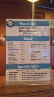 Beach Ave Cafe menu