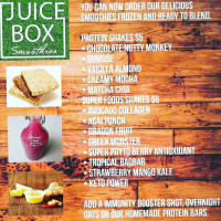 Juicebox Plus food