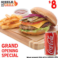 Sizzle n' Grill food