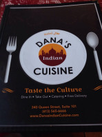 Dana's Indian Cuisine food