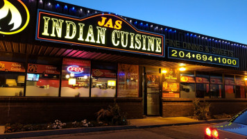Jas Indian Cuisine outside