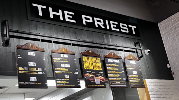 The Burger's Priest outside