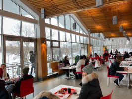 Café Des Amis Pavillon Du Lac Aux Castors food