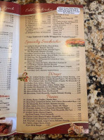 Angelo's Gourmet Eatery menu