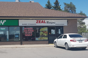 Zeal Burgers outside