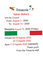 Trinacria Italian Bakery inside
