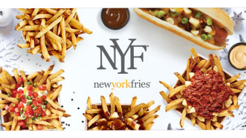 New York Fries Edmonton City Centre food