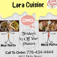 Lara Cuisine Cafe & Bistro food