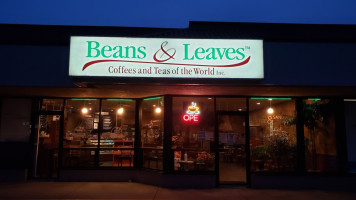 Beans Leaves inside
