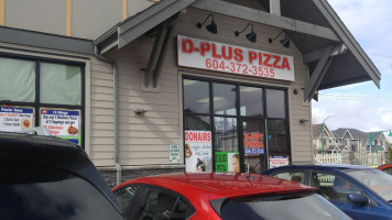 D-plus Pizza Cloverdale Surrey Langley outside