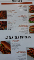 Ozzy's Burgers Mississauga menu