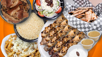 Crazy Greek Grill House food