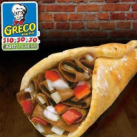 Greco Pizza Donair food