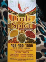 Little Spice menu