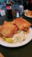 Churchills Fish & Chips food