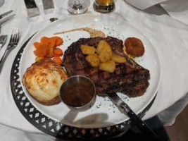 Chantal's Steak House food