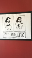 Fat Bastard Burrito inside
