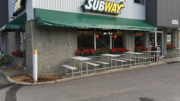 Subway outside