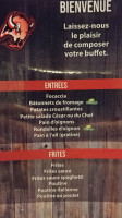 Ailes Buffalo menu