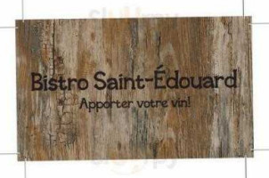 Bistro Saint Edouard food