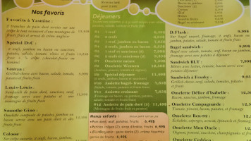 Creperie Dc menu