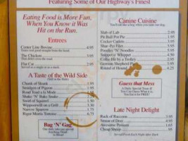 Harbour Road Pub And Eatery menu