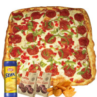 Square Boy Pizza food