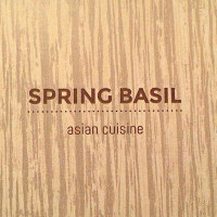 Spring Basil Asian food