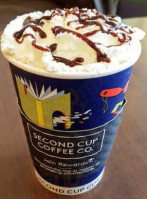Second Cup Coffee Co. Featuring Pinkberry Frozen Yogurt food