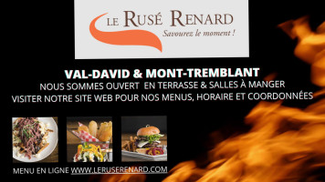 Le Rusé Renard Val-david inside