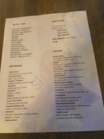 Twin Otter Pub menu