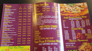Halal Crown Pizza menu