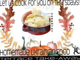 Homemade Ukrainian Food Terrace Take Away food