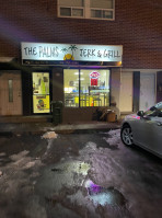 The Palms Jerk Grill outside
