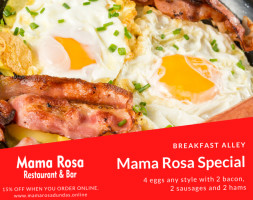 Mama Rosa Restaurant Bar Dundas food