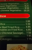 Cho Ming's Inc menu