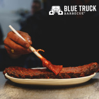 Blue Truck Barbecue inside
